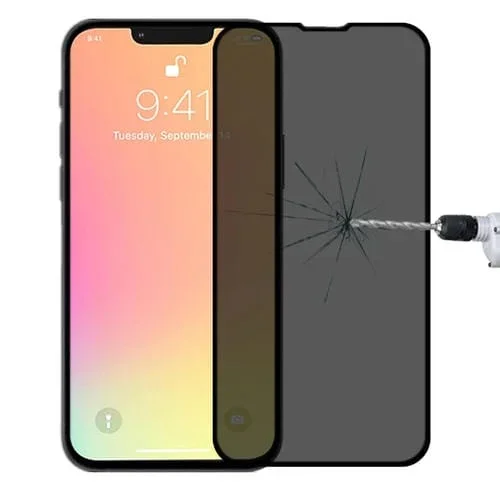 Película de Vidrio Templado para iPhone 13 Mini Resistente al Desgaste Aluminio Recubierto Aceite de Plasma