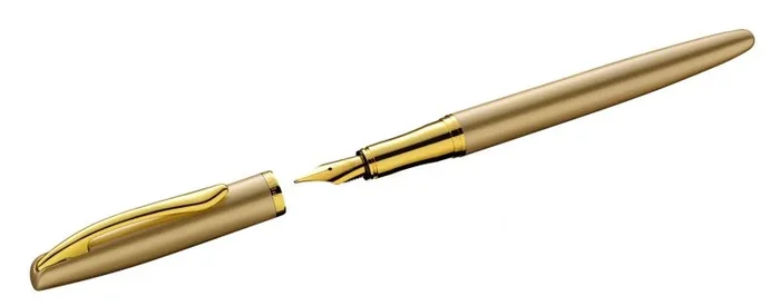 Pelikan Jazz Noble Elegance P36 pluma estilográfica Sistema de carga por cartucho Oro, Amarillo 1 pieza(s)