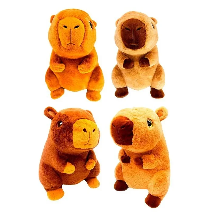 Peluche capibara 60cm surtido