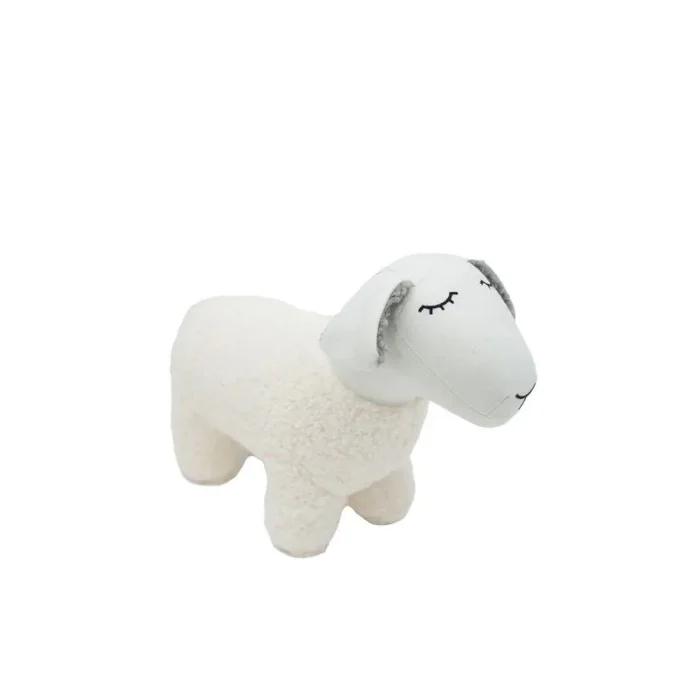 Peluche crochetts amigurumis mini blanco oveja 49 x 34 x 18 cm