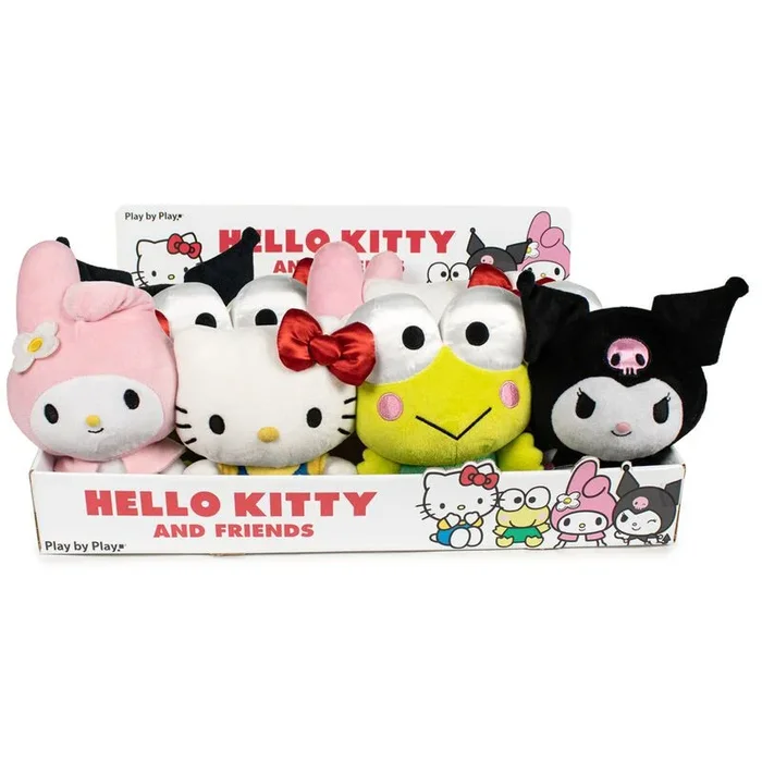 Peluche hello kitty 15cm surtido 12 unidades