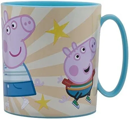 Peppa pig taza microondas 350 ml