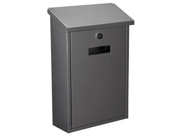 Perel Rio Bet Box, Montaje en la Pared y en una publicación, con Soporte de Nombre, 2 Teclas, Dimensiones (H x W x D) 39.5 x 27 x 10 cm, Plata