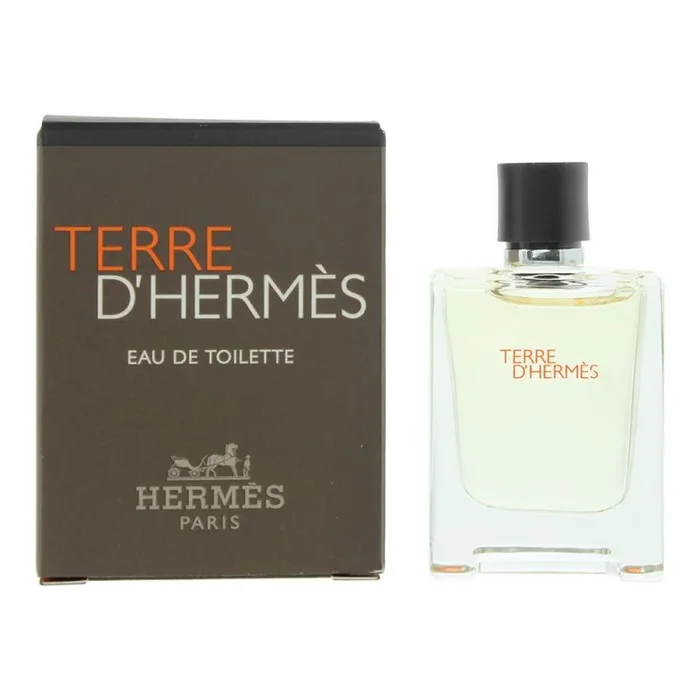 Perfume de la marca Hermes: eau de toilette, Paris Terre D’Hermes miniatura (5 mililitros)