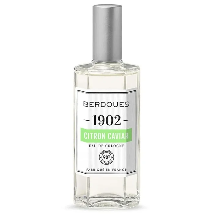 Perfume unisex berdoues 1902 citron caviar edc 125 ml 1902 citron caviar