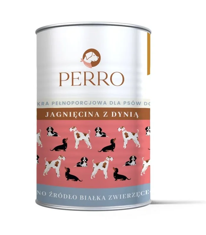 Perro lamb with pumpkin – comida húmeda para perros – 410g