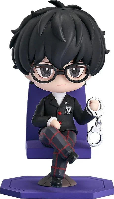 Persona 5 royal estatua pvc qset p5r protagonist 10 cm