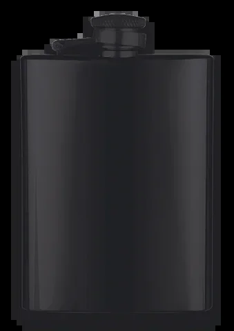 Petaca Inox Negra 8 Oz Albainox