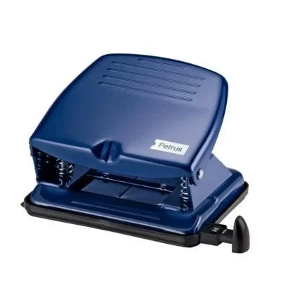 Petrus 33740 perforador de papel 20 hojas Azul