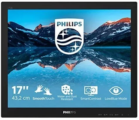 Philips 172B9TN/00 pantalla para PC 43,2 cm (17″) 1280 x 1024 Pixeles HD LCD Pantalla táctil Mesa Negro