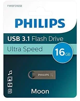 Philips Moon edition 3.1 unidad flash USB 64 GB USB tipo A 3.2 Gen 1 (3.1 Gen 1) Gris