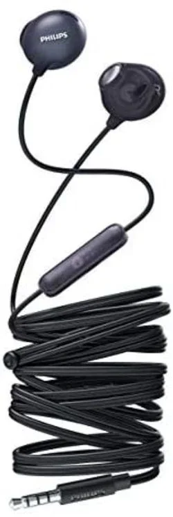 Philips SHE2305BK/00 – Auriculares (1,200 m, 0,022 g, 5,2 mm, 2,8 mm, 17,2 mm, 0,035 g), Negro