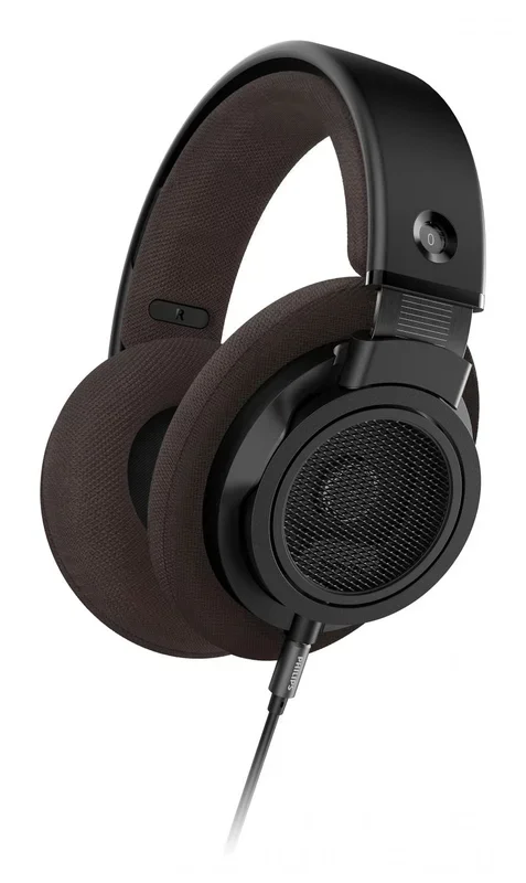 Philips SHP9500CY/00 auricular y casco Auriculares Alámbrico Diadema Música Negro, Marrón