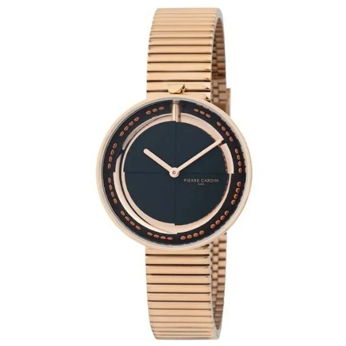 Pierre Cardin Marais Mirror CMA.0010 – Reloj de pulsera para mujer (cuarzo, acero inoxidable, con correa de acero inoxidable)