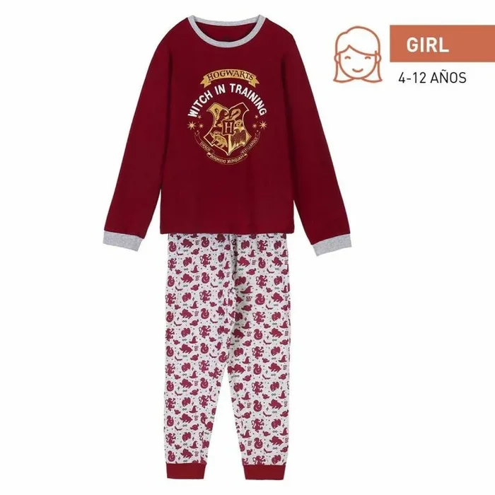 Pijama Infantil Harry Potter Rojo 6 Años