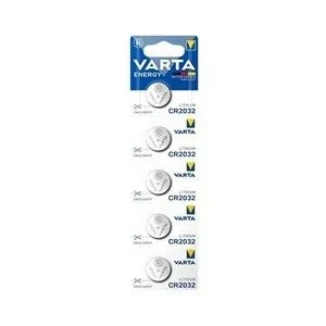 Pila Litio Cr2032 Varta 3v 220ma (tira De 5 Pilas) Cr2032vartax5