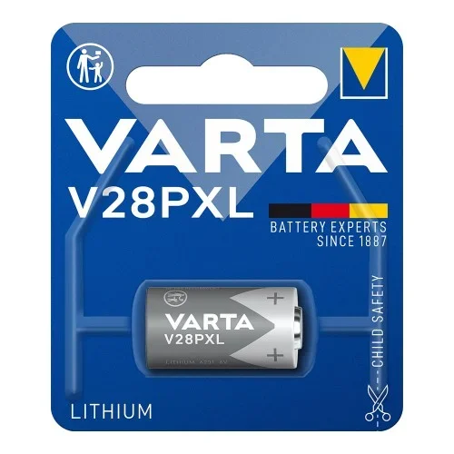 Pila varta lithium v28pxl 6v (blister 1 unid.) ø13×25,1mm