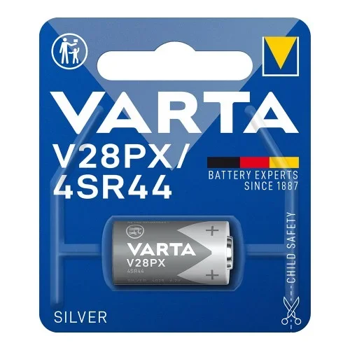 Pila varta silver v28px / 4sr44 6,2v (blister 1 unid.) ø13×25,2mm