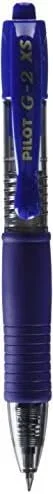 Pilot G-2 Pixie Bolígrafo de gel de punta retráctil Medio Azul 1 pieza(s)