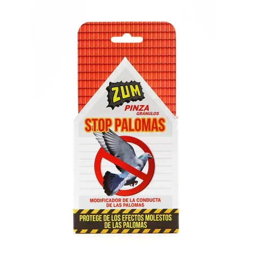 Pinza gránulos stop palomas 20g