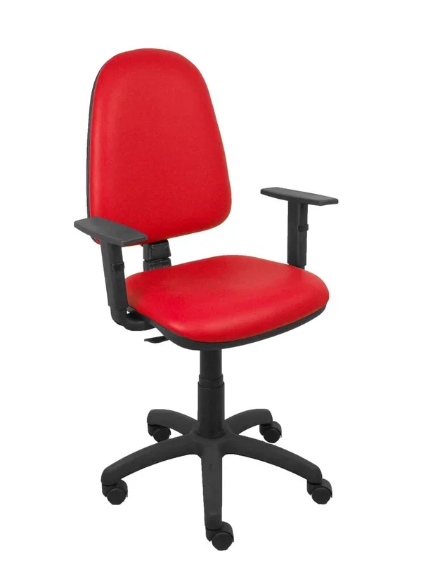 Piqueras y Crespo 04CPSP350B10 Silla Ayna similpiel Rojo Brazos Regulables, 0, Azul Claro, Standard