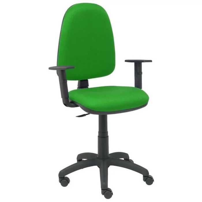 Piqueras y Crespo Ayna – Silla de Oficina ergonómica con Mecanismo de Contacto Permanente y Regulable en Altura – Asiento y Respaldo tapizados en Tejido Bali Color Verde