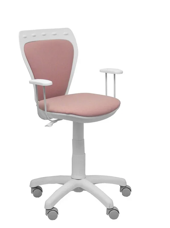 Piqueras y crespo nowy styl silla juvenil ministyle blanca era rosa