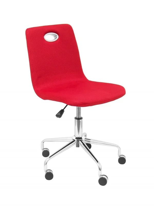 Piqueras y Crespo Olivares Silla de Oficina ergonómica, Nailon, Rojo, único