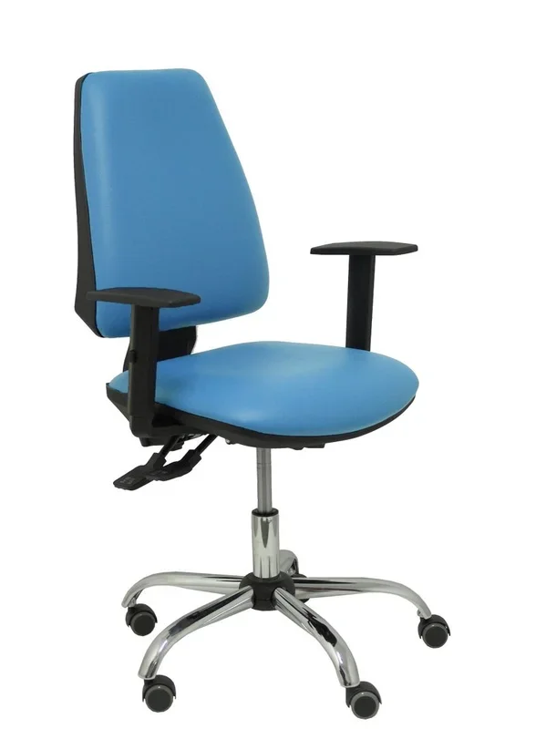 Piqueras y crespo silla elche s 24 horas similpiel azul claro