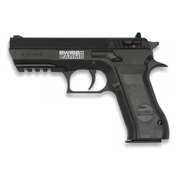 Pistola Co2 Airsoft Swiss Arms 941 Calibre 4.5mm Peso 912g 135 M/s443 Fps 38210