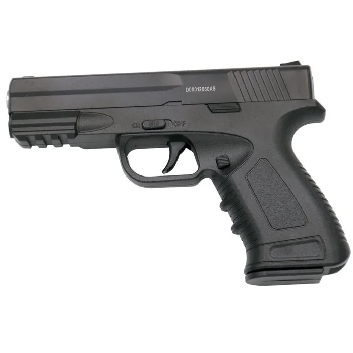 Pistola Galaxy G39 Tipo HK – Negra – Pistola Muelle Calibre 6 mm Aleación metal y zinc – Energía 0.29 Julios – Velocidad de disparo 76.3m/s – 249 FPS. Ref:G39N