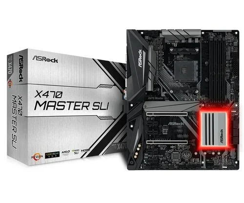 Placa asrock x470 master sli