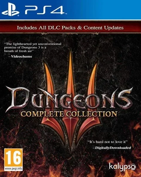PLAION Dungeons 3 – Complete Collection Completa Inglés, Italiano PlayStation 4
