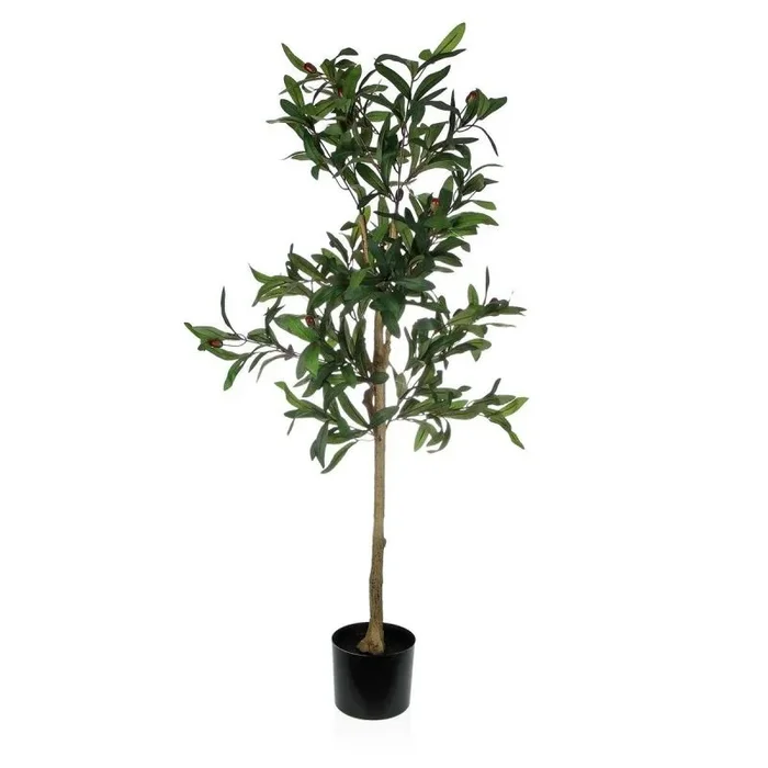 Planta decorativa versa metal plástico cemento 41 x 122 x 43 cm