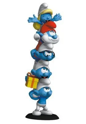 Plastoy Collectoys – Columna de Pitufos