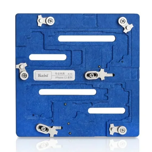 Plataforma de Mantenimiento y Sujeción de PCB Kaisi K-12 Apple iPhone 12, 12 Mini, 12 Pro y 12 Pro Max