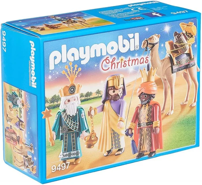 PLAYMOBIL Christmas Reyes Magos, A Partir de 4 años (9497)
