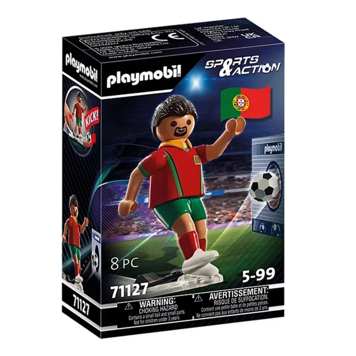 Playmobil jugador de futbol – portugal
