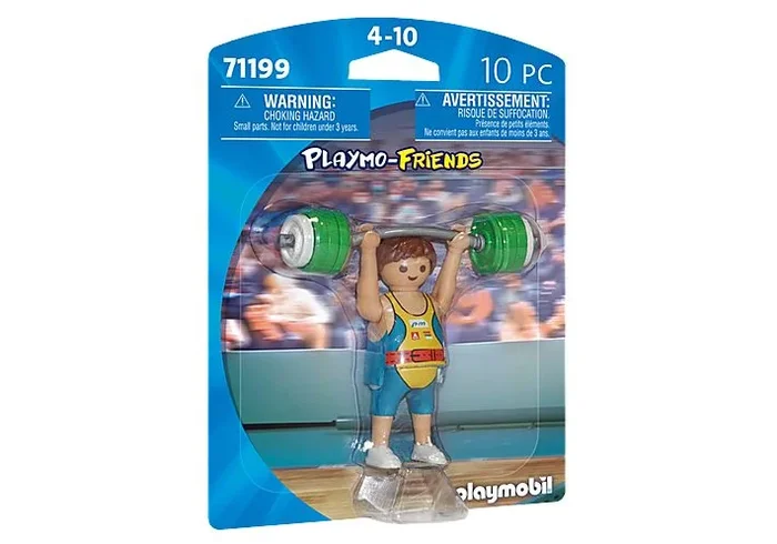 Playmobil playmo – friends levantador de pesas