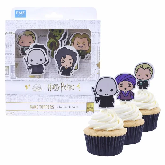 PME Harry Potter Toppers para Pasteles, Set de 15, Las Dark Arts