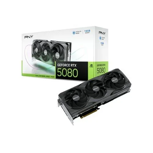 PNY GeForce RTX 5080 Triple Fan NVIDIA 16 GB GDDR7