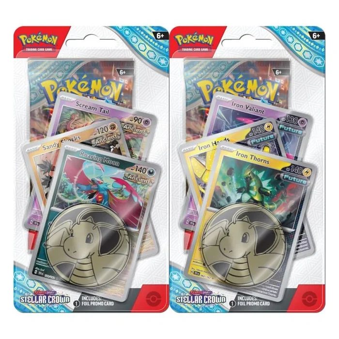 Pokémon tcg scarlet & violet 07 premium blister checklane *inglés* set (2)