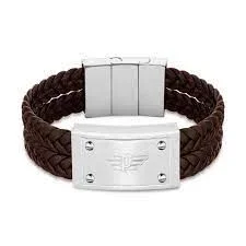 Police Pulsera Hombre PEAGB2214604 Cuero 19 cm