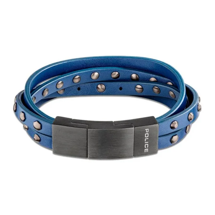 Police Pulsera Hombre PEJGB2009301 Cuero 19 cm