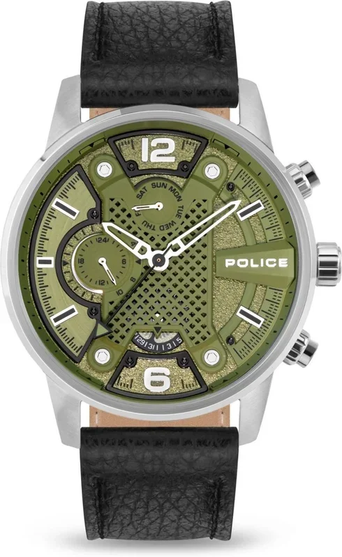 Police Reloj Analógico para Hombres de Cuarzo con Correa en Plástico PEWJF2203305