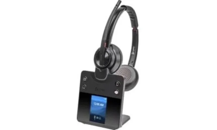 POLY Auriculares estéreo Savi 8420 Office con certificación Microsoft Teams DECT 1880-1900 MHz