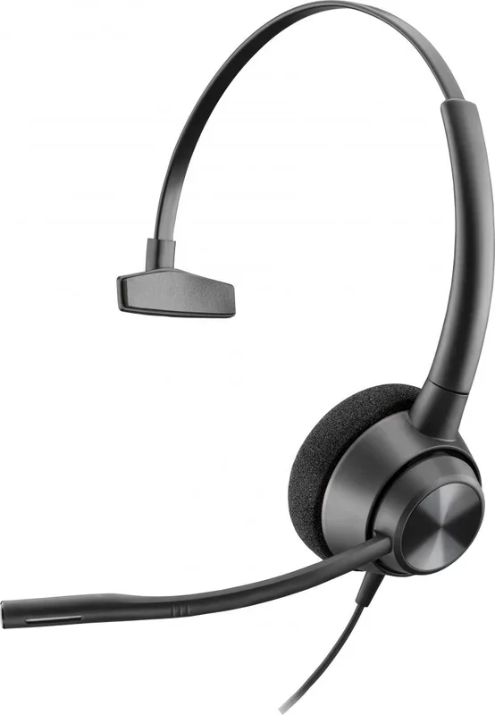 POLY Auriculares monoaurales EncorePro 310 con desconexión rápida TAA