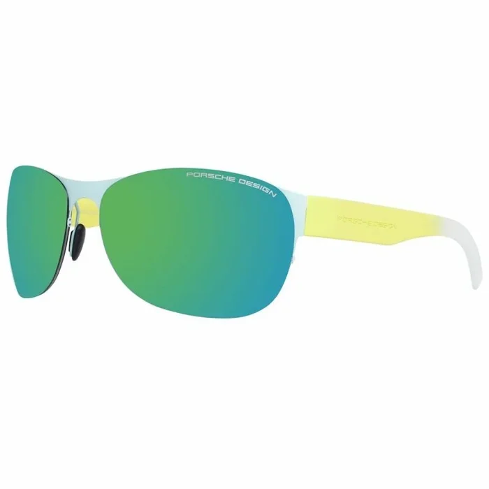 Porsche Design – P8581, Geométrico, metal, mujer, AQUAMARINE YELLOW/GREEN DARK RED MIRROR(D AAG), 64/15/135