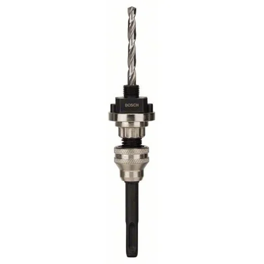 Portabrocas PRO Q-Lock, llave de vaso SDS plus para sistema Quick Change de sierra de corona SDS plus