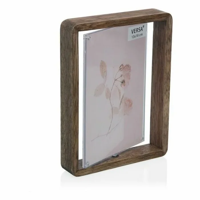 Portafotos versa s3405817 madera (3 x 20,4 x 15,2 cm) (13 x 18 cm)